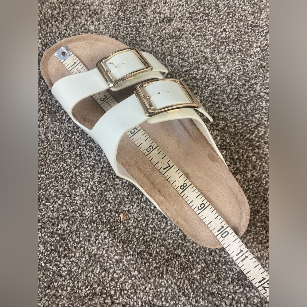 Madden Girl Women's Bodie Two Strap Footbed Sandals - Picture 8 of 8